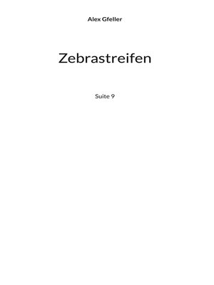cover image of Zebrastreifen